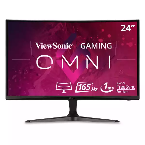 Monitor 24 ViewSonic Omni VX2418C 1920x1080/Full HD/165Hz/1ms/HDMI/DP/Curved