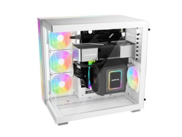 LIGHT BASE 600 LX White, MB compatibility: ATX / M-ATX / Mini-ITX, 4 Light Wings LX 120mm PWM fans, 