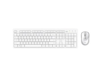 Tastatura+miš TRUST ODY II bežicna /US/bela