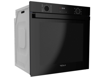 Ugradna rerna TESLA BO900FBFA ventilatorska/81L/mehanicka/crna