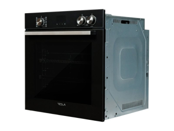 Ugradna rerna TESLA BO900FBSA ventilatorska/81L/mehanicka/crna