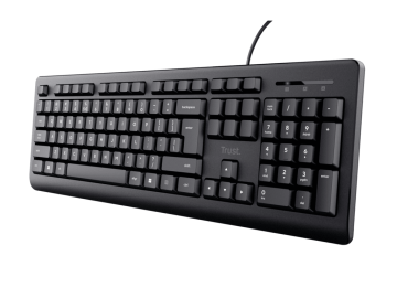 Tastatura TRUST Basic žicna/US/crna