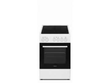 Šporet TESLA CV5400SW staklokeramika/A/43L/ventilator/83x50x55cm/bela