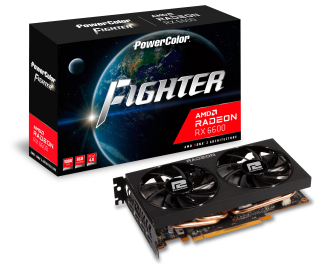 Graficke karta POWER COLOR AXRX 6600 3DH  AMD/8GB/GDDR6/128bit/crna