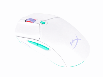 Miš HyperX Pulsefire Haste 2 Core Wls Wht/Grn/Pur/Gaming/bela