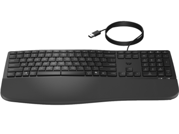 Tastatura HP 400 backlight žicna/US/crna