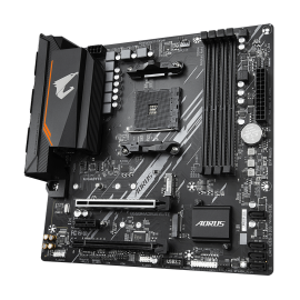 AM4, AMD B550 Chipset, 4x DDR4, support for: AMD Ryzen 5000 Series/ Ryzen 5000 G-Series/ Ryzen 4000 