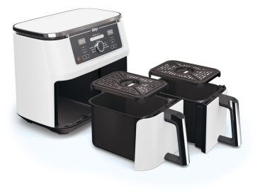 Airfryer NINJA AF400EUWH dupla korpa/2470W/9.5L/bela