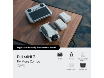 Dron DJI Mini 3 Fly More Combo (DJI RC) (GL)NEW