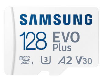SAMSUNG Memorijska kartica EVO PLUS MicroSD Card 128GB + Adapter MB-MC128SA