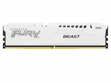 Memorija KINGSTON 32GB/DIMM/DDR5/5600MHz/CL40/FURY Beast White XMP