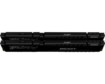 KINGSTON DIMM DDR5 64GB (2x32GB kit) 5200MT/s KF552C40BBAK2-64 Fury Beast RGB black XMP