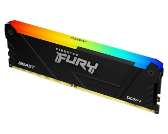 KINGSTON DIMM DDR4 8GB 3200MT/s KF432C16BB2A/8 Fury Beast RGB Black