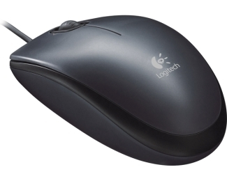 LOGITECH M90 Optical Retail crni miš