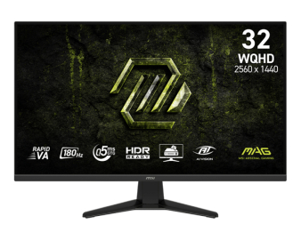 MSI 32 inča MAG 325QF E18V, WQHD 2560x1440 Rapid VA 180 Hz gaming monitor