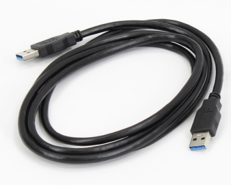 E-GREEN Kabl 3.0 USB A - USB 3.0 A M/M 1.8m crni