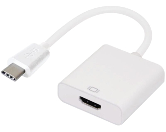 E-GREEN Adapter USB 3.1 tip C (M) - HDMI (F) sivi
