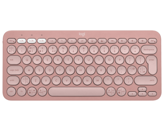LOGITECH K380s Bluetooth Pebble Keys 2 US roze tastatura