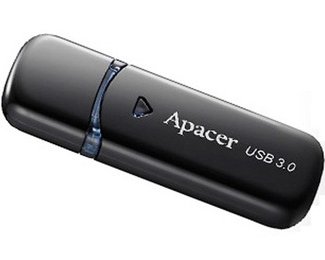 APACER 64GB AH355 USB 3.2 flash crni AP64GAH355B-1