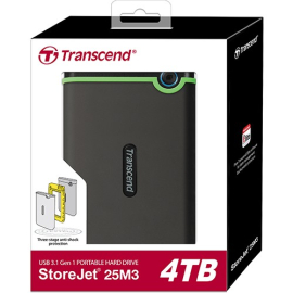 External HDD 4TB, StoreJet M3, USB 3.1 2.5