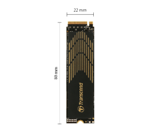 M.2 NVMe 500GB, 2280, PCIe Gen 4x4, M-Key, 3D TLC, with Dram, Read/Write up to 3,800/2,800 MB/s