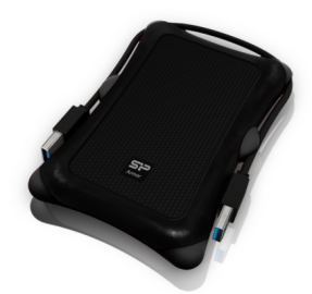 Portable HDD 1TB, Armor A30, USB 3.2 Gen.1, Black