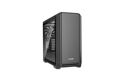 SILENT BASE 601 Window Black, MB compatibility: E-ATX / ATX / M-ATX / Mini-ITX, Two pre-installed be