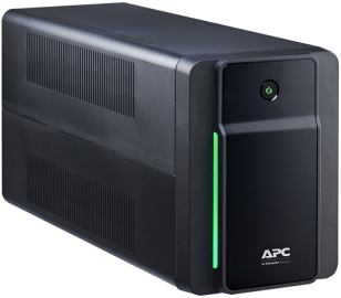 APC Back-UPS 1200VA, Line Interactive, Tower, 1200VA/650W, 230V, AVR, 4x Schuko, PF 0.54 (Full load)