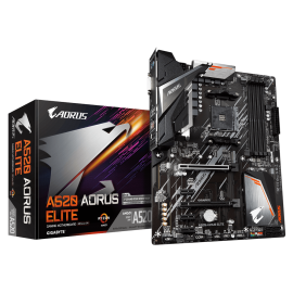 AM4 A520 Chipset, 4 xDDR4, Supports AMD Ryzen 5000 Series/ Ryzen 5000 G-Series/ Ryzen 4000 G-Series 