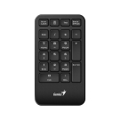 Genius NUMPAD 1000, AI, 2,4GHz, Tastatura numerička, Crna, USB