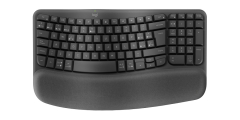 Logitech Wave Keys wireless keyboard - GRAPHITE for Business