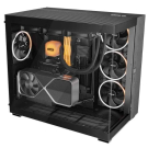 LIGHT BASE 900 DX Black, MB compatibility: E-ATX/ ATX / M-ATX / Mini-ITX, ARGB illumination, Support