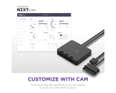 NZXT F140RGB Core 140mm ventilator beli (RF-D14SF-W1)