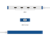 TARGUS HyperDrive Flex 4 Port USB-C Hub plavi (HD5201BUGL)