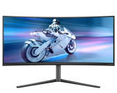 PHILIPS_ 34 inča Evnia 34M2C6500/00 UWQHD 3440x1440 QD OLED 175 Hz zakrivljeni gaming monitor