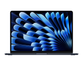 APPLE MacBook Air 15.3 inch M4 10-core CPU 10-core GPU 16GB 256GB SSD Midnight (MW1L3)