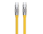 WEKOME WDC-188 Kabl 3.1 USB tip C M/M 1m, za Superbrzo punjenje 100W/480Mbps, žuti