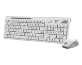GENIUS SlimStar 8230 Wireless USB YU bela tastatura+ miš