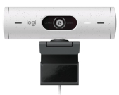LOGITECH Brio 500 Full HD Webcam bela