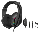 A4 TECH G260P Bloody Neon Gaming 3.5mm & USB crne slušalice