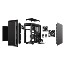 PURE BASE 600 Silver, MB compatibility: ATX, M-ATX, Mini-ITX, Two pre-installed Pure Wings 2 fans, W