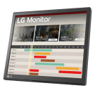 17'' TN SXGA 1280x1024@75Hz touch monitor, 5:4, 1000:1, 5ms, 200 cd/m², 170º/160º, 1 D-Sub , 1 USB U
