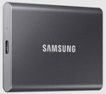 Portable SSD 1TB, T7, USB 3.2 Gen.2 (10Gbps), [Sequential Read/Write : Up to 1,050MB/sec /Up to 1,00