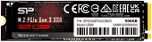 M.2 NVMe 500GB, 2280, PCIe Gen 3x4, UD80, 3D NAND, Read up to 3,400 MB/s, Write up to 2,300 MB/s (si