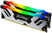 DDR5 32GB (2x16GB) 7200MHz [FURY RENEGADE RGB], Non-ECC UDIMM, CL38 1.45V, 288-Pin 1Rx8, Memory Kit,