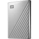 External HDD 2TB, My Passport Ultra, USB3.2 Gen1 Type-C/Type-A, Silver