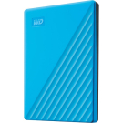 WD My Passport 2TB, USB3.2 Gen 1 (5Gbps), Sky Blue [External HDD]