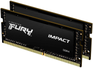 DDR4 32GB (2x16GB) SO-DIMM 3200MHz [FURY IMPACT], Non-ECC Unbuffered, CL20 1.2V, 260-pin 1Rx8, Memor