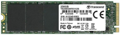 M.2 NVMe 256GB SSD, M-Key, 3D TLC, DRAM-less, Single-sided, 2280